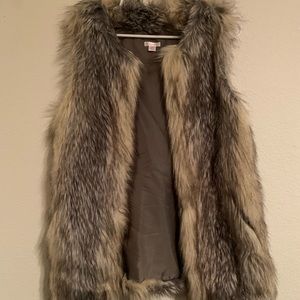 Faux Fur Vest